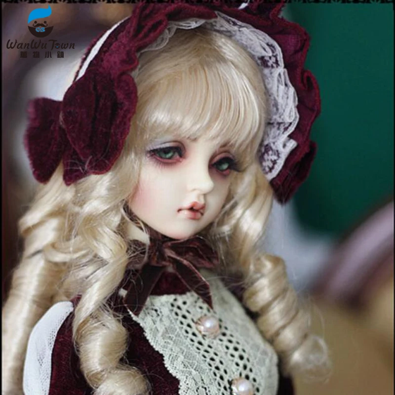 受け入れるカスタムレトロ赤褐色ロングスカート1 3 1 4 Bjd Ip Dd Sd Msd人形服クラレットベルベット生地