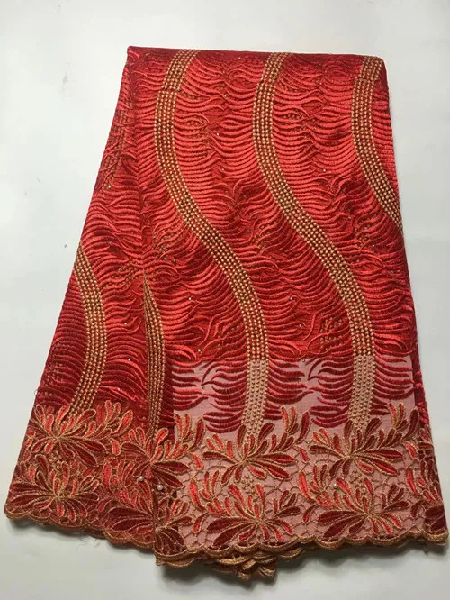 Nigerian laces Fabric 2017 African Cord Laces Fabrics High Quality Guipure Lace For Wedding Dress | Дом и сад