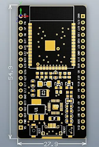 Esp32 Esp32s Esp-32 Esp-32s Cp2102 Беспроводной Wi-Fi Bluetooth макетная плата микро Usb двухъядерный