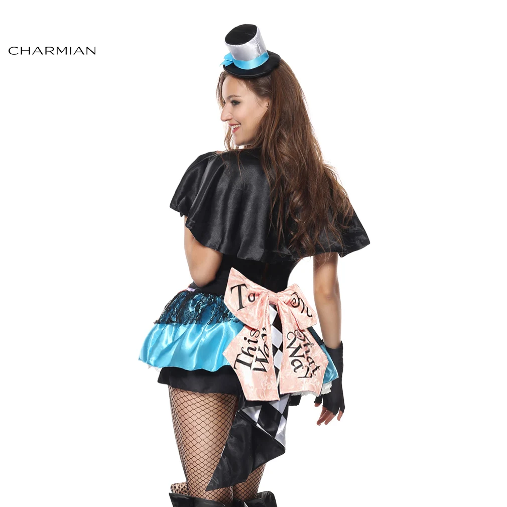 Charmian сексуальный костюм для Хэллоуина женщин косплея из аниме Wonderland нарядное