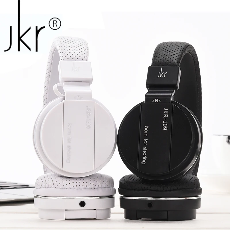 JKR 109 Складная гарнитура с шумоподавлением проводные стереонаушники Hi Fi