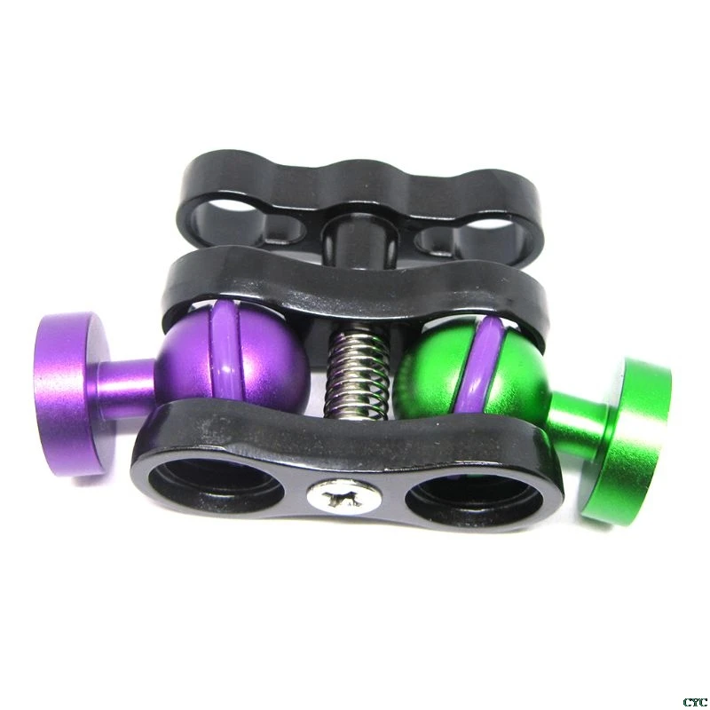 Светильник для дайвинга с шаровым зажимом 1 дюйм Рычажная удерживающая система