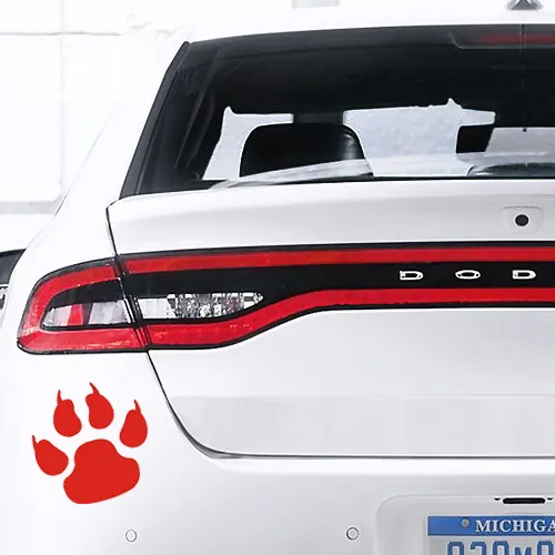 1 дюжина наклеек для автомобилей белый/черный/красный/желтый/синий отражающие