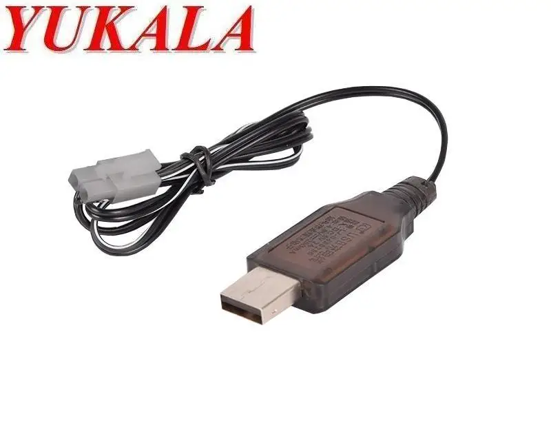 YUKALA USB кабель для зарядного устройства 4 8 аккумуляторы Ni-CD Ni