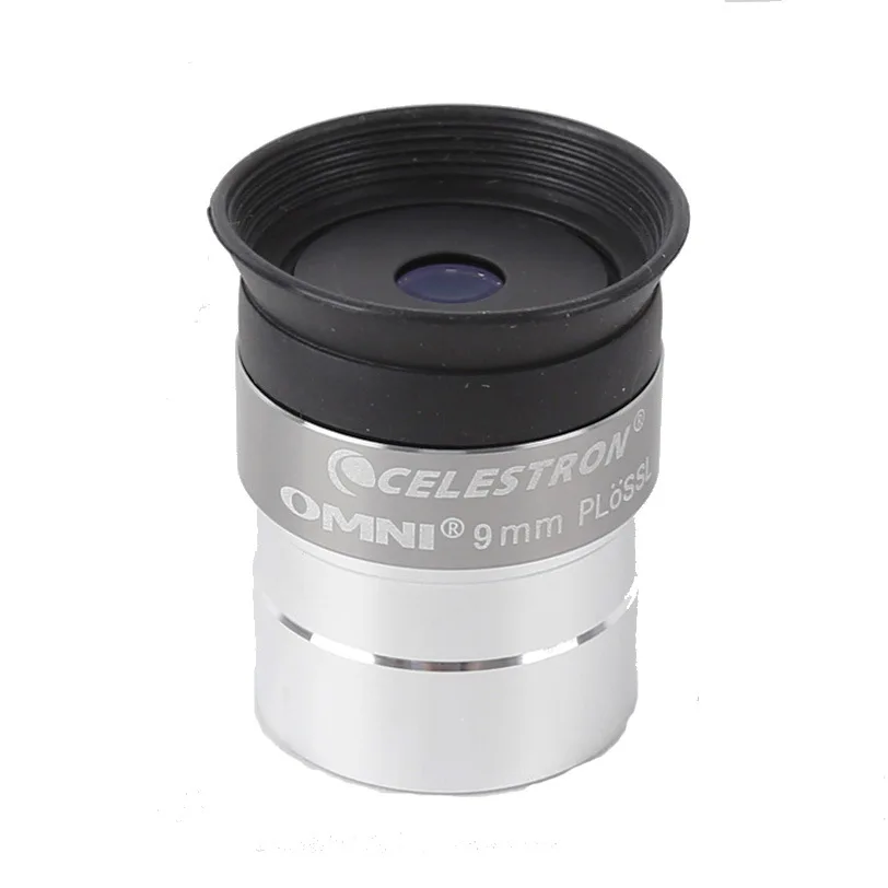 Окуляр Celestron OMNI 4 мм 6 мм 9 мм 12 мм 15 мм 32 мм 40 мм HD 2x линза Барлоу полностью многослойный металлический астрономический телескоп Монокуляр - Цвет: Celestron OMNI 9mm
