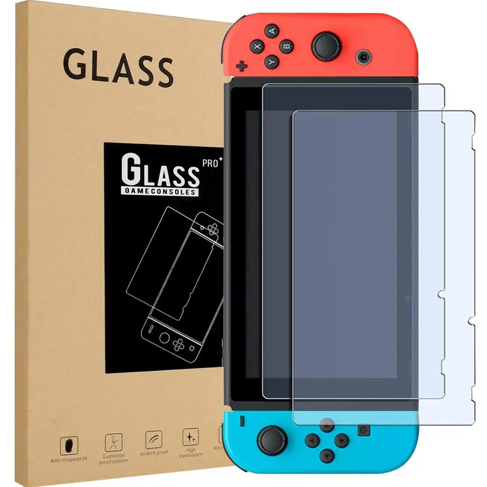 Закаленное стекло Jeebel 9H защита для экрана глаз Nintendo Switch аксессуары Switch|Защита