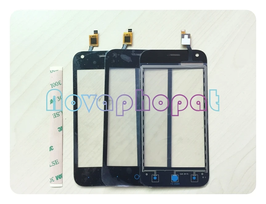 Novaphopat 4 0 &quotчерный датчик для ZTE Blade L110 сенсорный экран дигитайзер Сменный