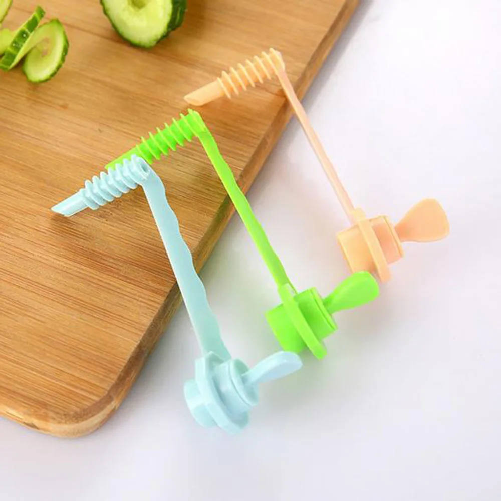 1 шт. ручные Слайсеры DIY креативный спиральный резак витые картофельные овощные