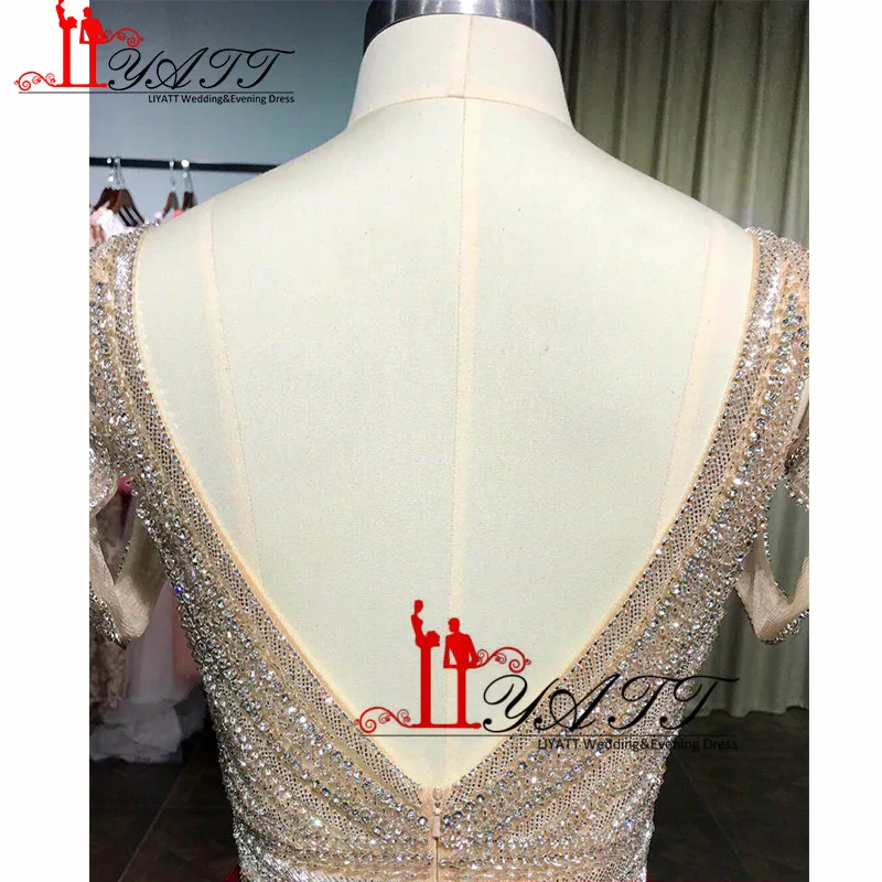 Новинка 2019 красное вино с тяжелыми кристаллами бусинами боковыми рукавами