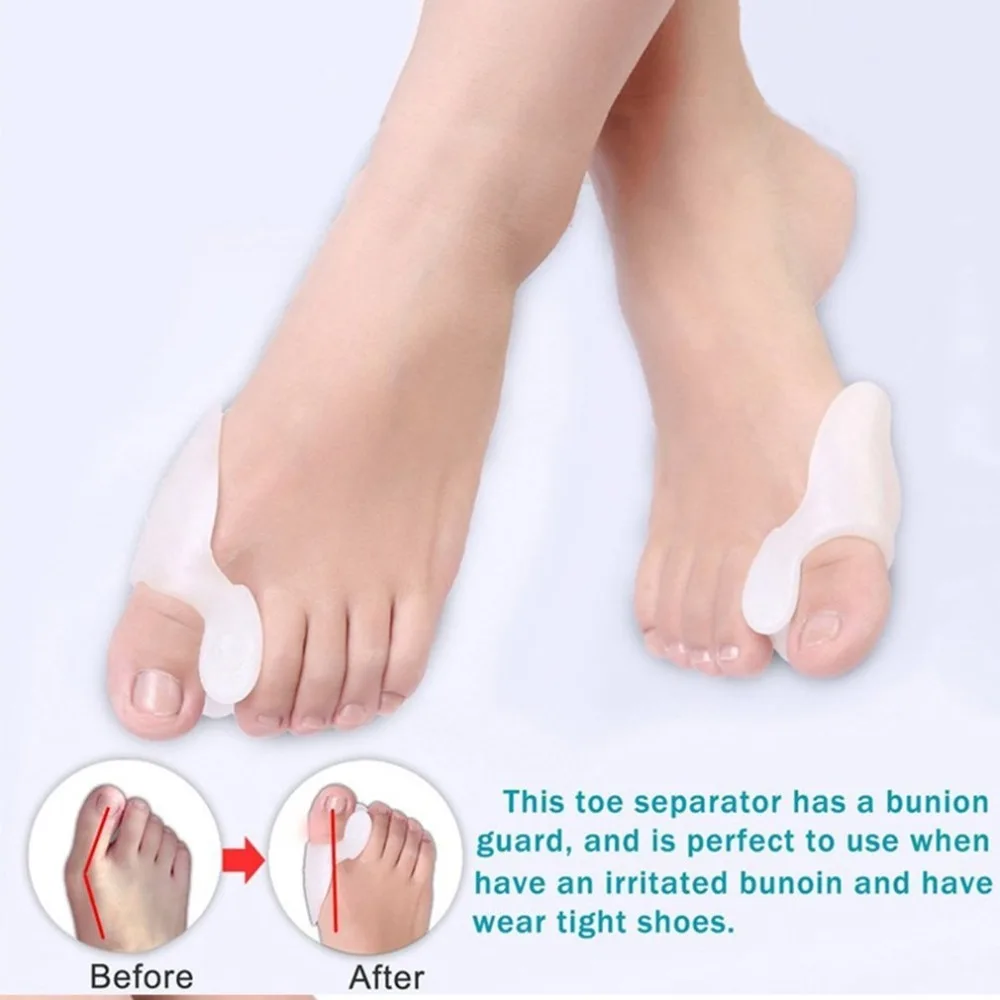 7 шт./компл. Bunion рукава Hallux корректор для косточки на ноге выравнивание ног
