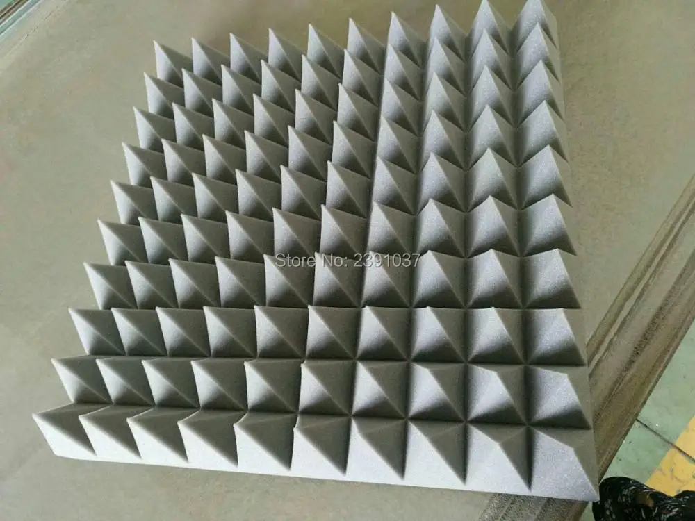 16 шт. акустическая пирамида 50x50x10 см|Настенные панели| |