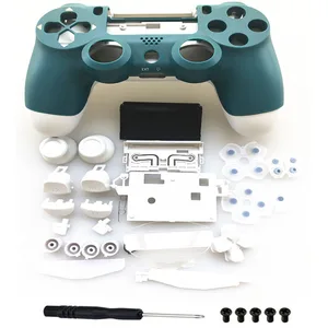 Передний и задний белый чехол Alpine Green для контроллера Playstation 4, PS4 pro, 4,0 поколения, 2-я версия, JDM- 040, JDS 040