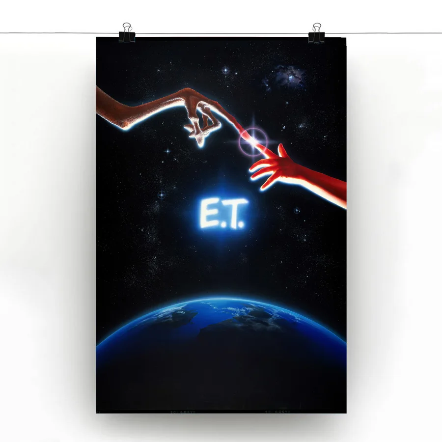 Е. Т. Экстра наземные (1982) винтажные постеры холст настенная живопись шелковая