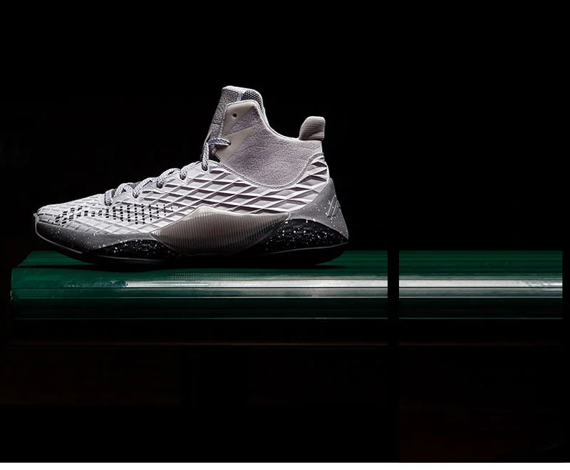 Li-Ning мужские кроссовки, кроссовки для баскетбола с подкладкой из тучного полиуретана, спортивные кроссовки из монопряжи ABAN019 XYL138