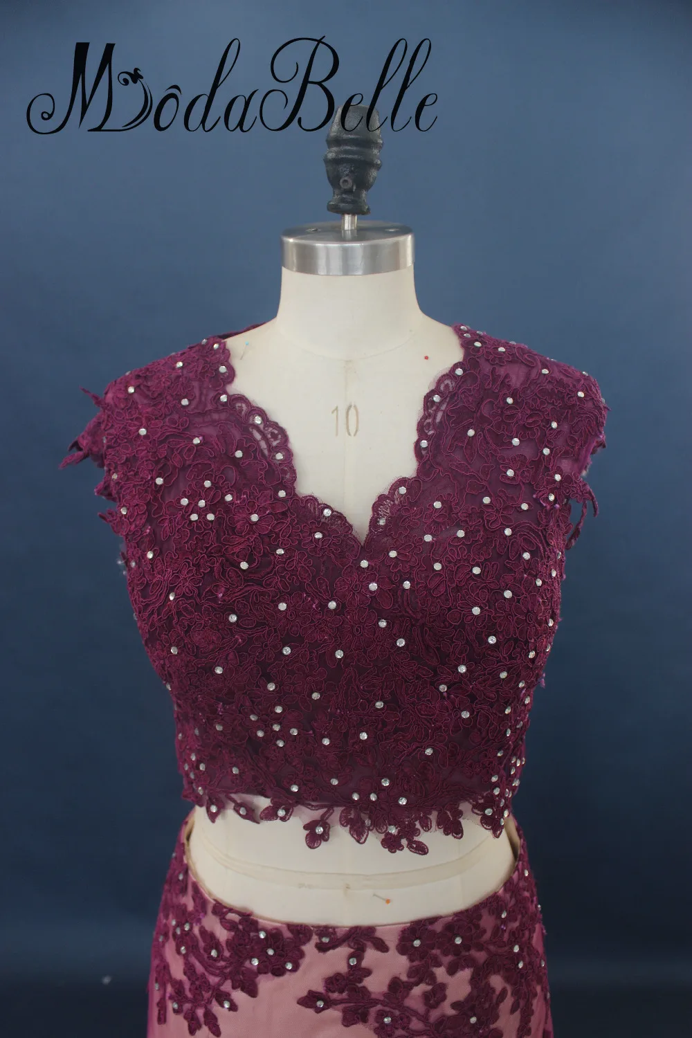 Modabelle винограда фиолетовый 2 шт. Русалка платье для выпускного вечера Vestido De Gala 2017