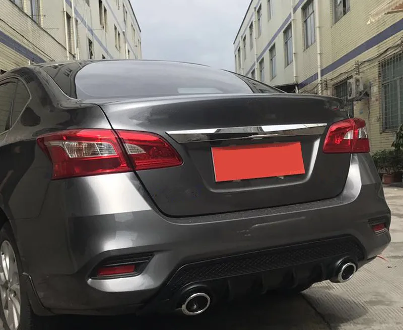 Для Nissan Sentra 2013- задний спойлер задний бампер диффузор защитные бамперы для после заднего спойла украшения автомобиля аксессуары