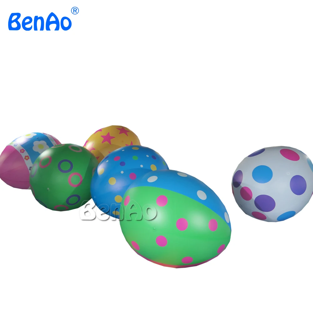 

Z127 Free shipping Whole sale 3m height giant inflatable easter eggs, inflatable egg/Easter Eggs Balloons for event decoration,