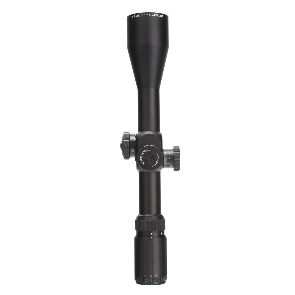 Охота ohhunt FFP 6 24X50 SF первый фокальный самолет область боковой Параллакс Стекло