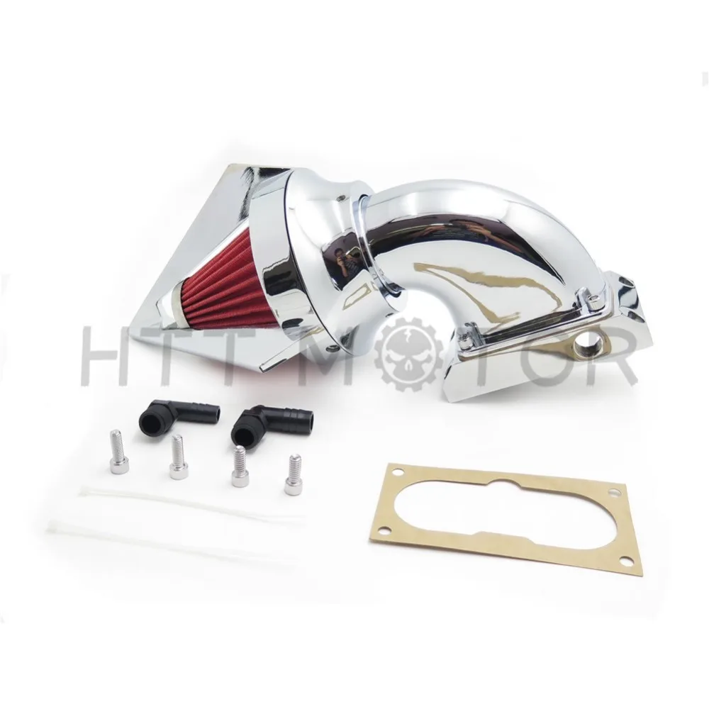 Aftermarket free shipping motorcycle parts Cone Spike Air Cleaner kit intake for Kawasaki All Vulcan 2000 Classic LT CHROME | Автомобили и