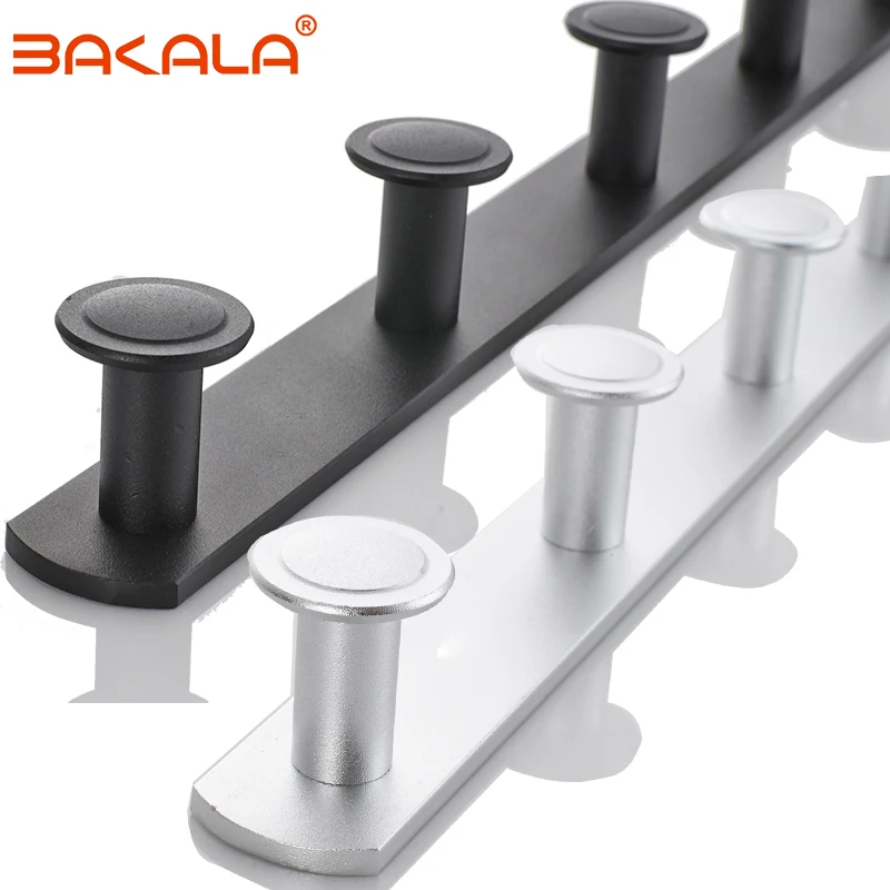 6pac крючок для халата черные крючки ванной сумка полотенец шляпа настенный одежды