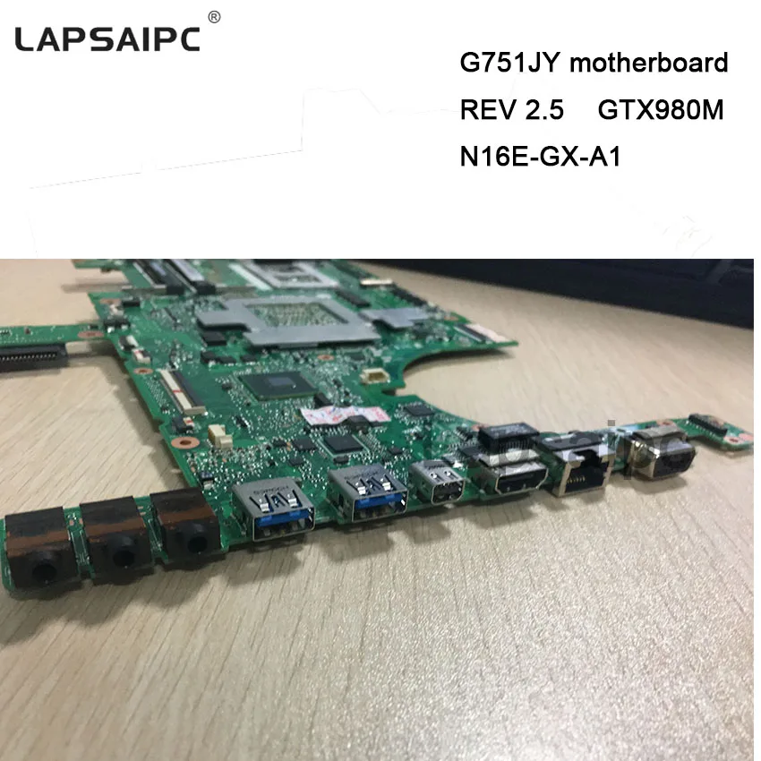 Материнская плата G751JY GTX980M 2 шт./лот для ASUS материнская REV 3 0 игровая карта i7 ЦП 60NB06F0