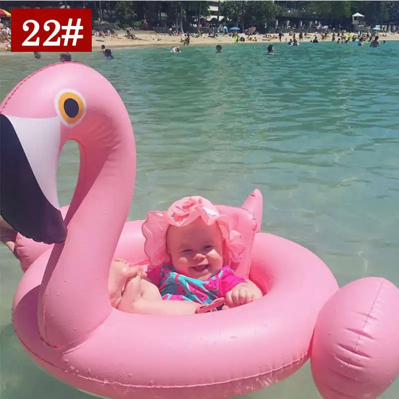 flamingo-child Надувное кольцо для плавания, гигантский плавательный круг для взрослых, круг для плавания, спасательный круг, плот, детский плавательный бассейн, вечерние игрушки - Цвет: flamingo-child