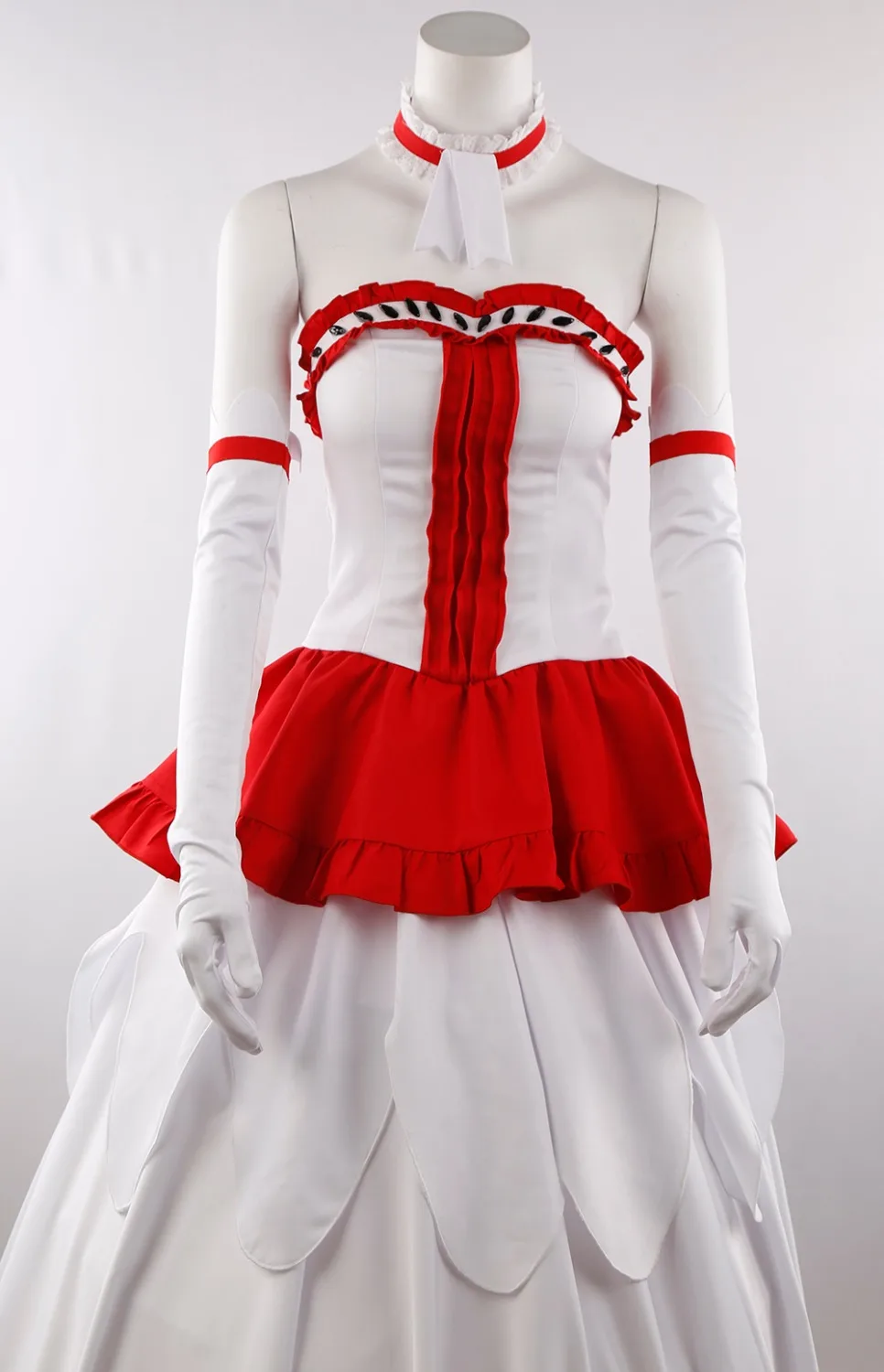 Свадебное платье SAO Asuna косплей меч искусство онлайн игры Yuuki красное свадебное