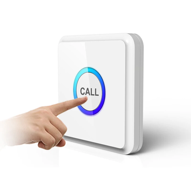 Беспроводной звонок с одной кнопкой передатчик сигнала для системы вызова