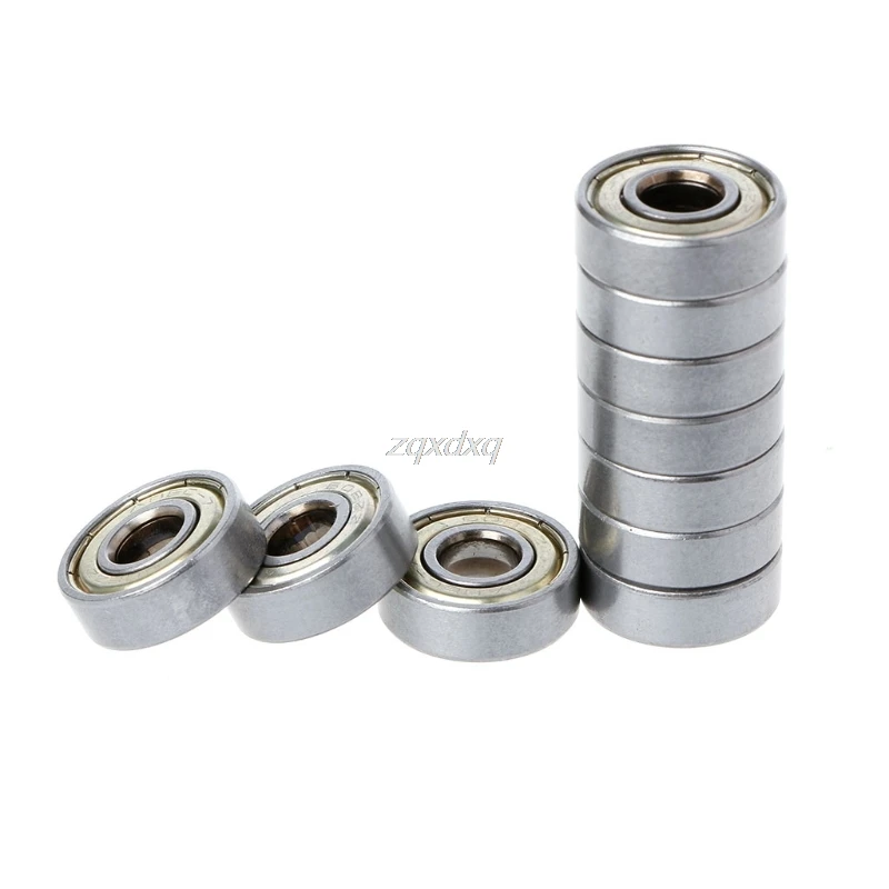 Deek Robot 10Pcs/set Ball Bearing 608ZZ 623ZZ 624ZZ 625ZZ 626ZZ 688ZZ Mini Metal Double Shielded Flanged For 3D Printer Parts|Детали и
