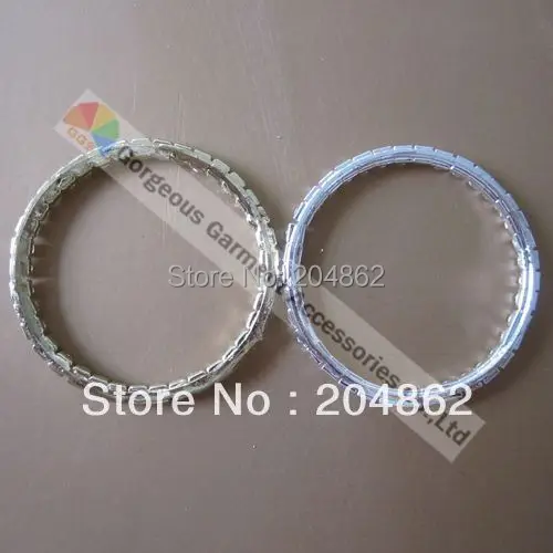 20 шт./лот 57 мм Серебряный/Золотой Чешский горный хрусталь пряжка со стразами с SS16