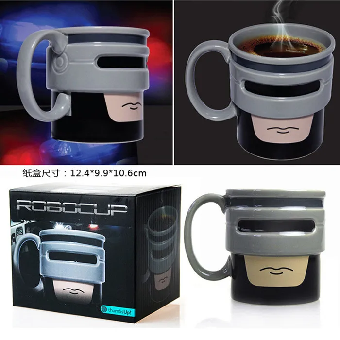 Творческий Robocup Классическая X Robocop кружки керамические мультфильм Robocop кофе молоко кружка керамическая кружка для завтрака чай чашки необычный подарок