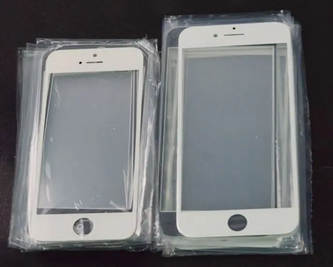 200 шт. стеклянная внешняя линза для iphone 4 5 6 7 plus черного белого цветов fedex ups SPSR |