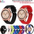 Новый мягкий силиконовый ремешок для часов, сменный ремешок для Samsung Galaxy Watch 42 мм SM-R810, ремешок на запястье, браслет для умных часов