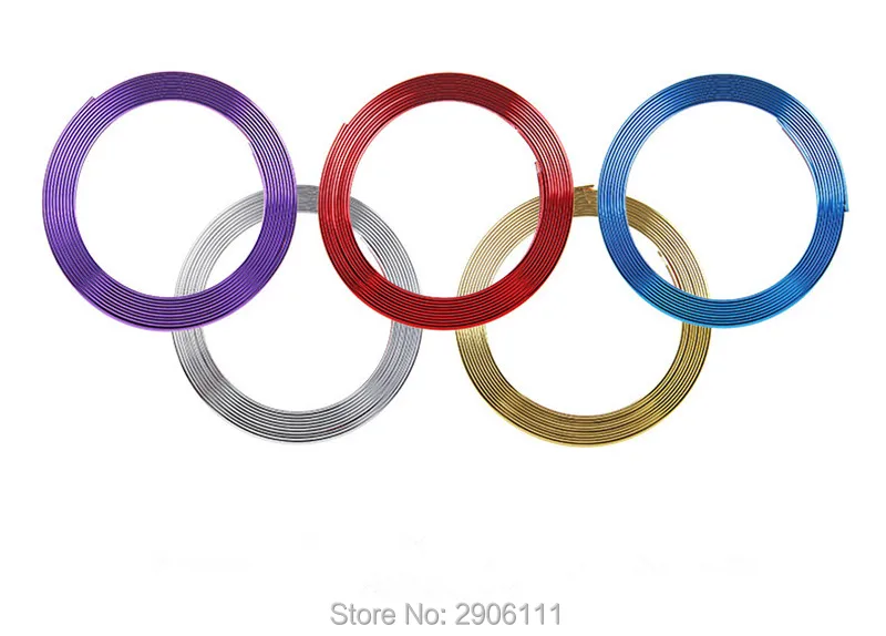 8 м обновление для стайлинга автомобиля покрытие контур декоративная клейкая