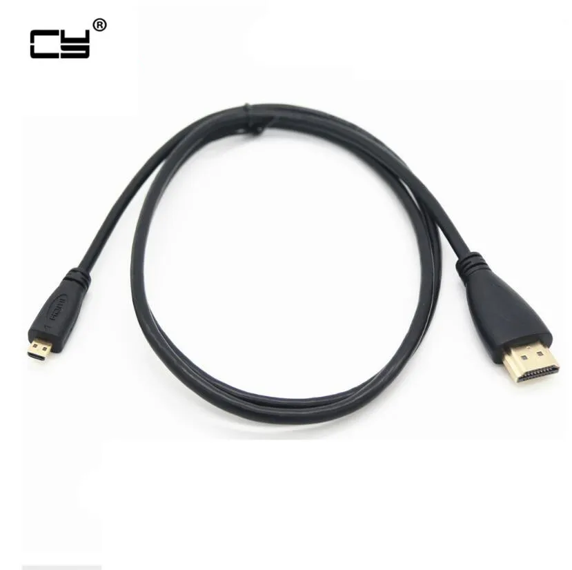 

High Speed50cm 3ft 1m2m6ft 3m 10ft 5m V1.4 Male To Male HD-to Micro HDMI-compatible-Cable 1080p 1440p For HDTV PS3 XBOX 3D LCD