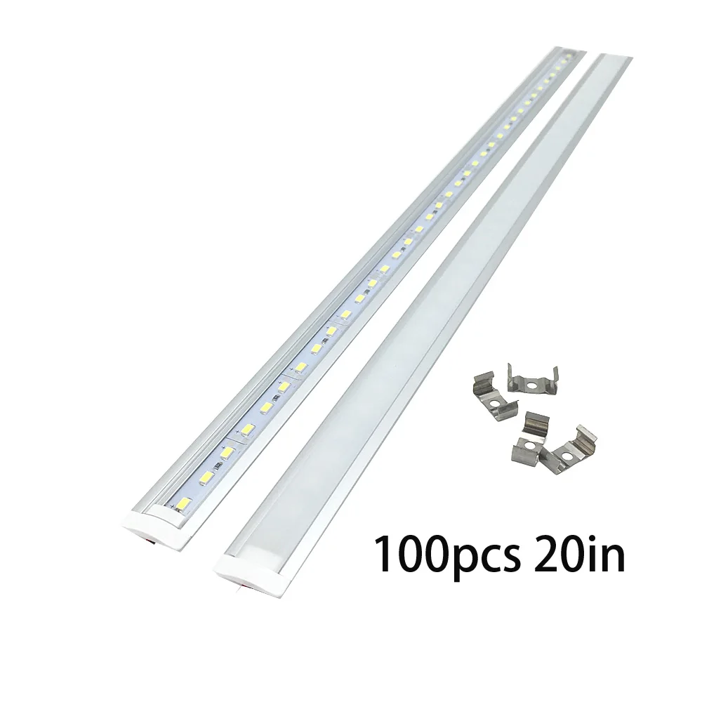 100 шт./лот Встроенная полоса 5730 smd DC12V низкая мощность безопасный 50 см жесткие