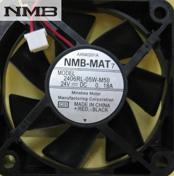 

Для NMB 2406RL-05W-M59 6015 24В 60 мм 6 см охлаждающий вентилятор