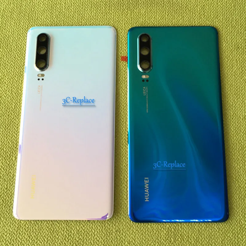 Оригинальная 6 1 дюймовая задняя крышка батарейного отсека для Huawei P30/Huawei P30 Global
