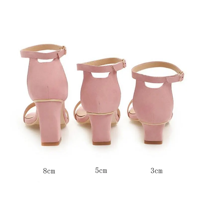 ZALAVOR/женские босоножки на высоком каблуке новые модные пикантные с пряжкой для
