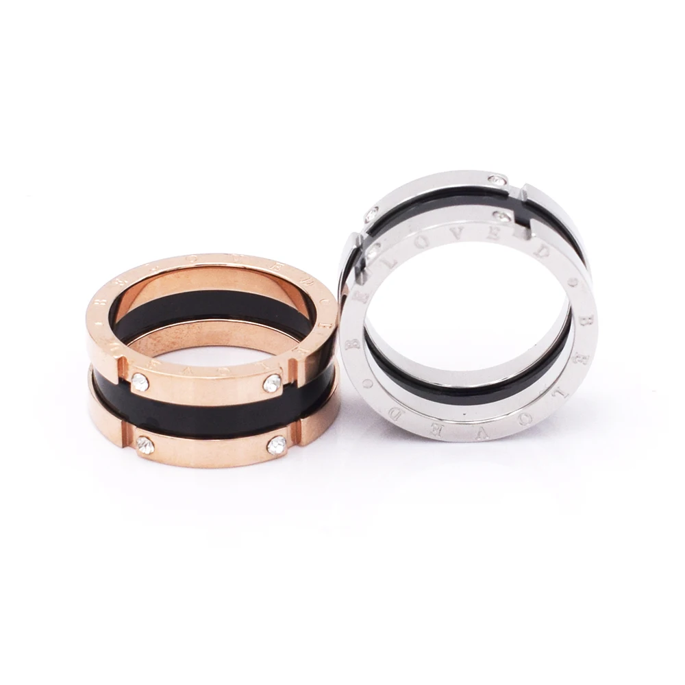 QLZBAO новый модный бренд из нержавеющей стали с двойным зажимом керамическое