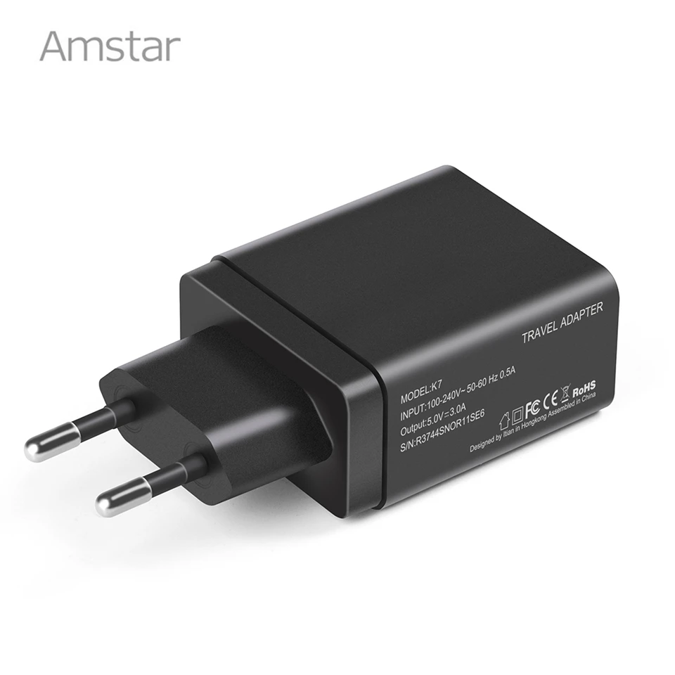 Зарядное устройство Amstar USB C 5 V/3A 15W Type-C настенное зарядное для Google Pixel/Pixel XL Lumia 950xl/950