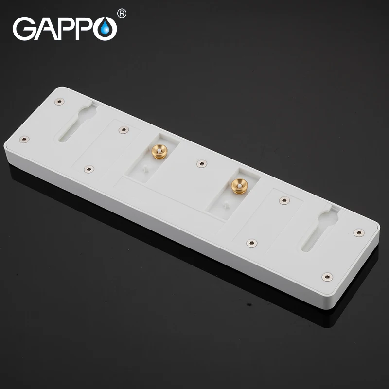 GAPPO крючки для халатов латунные ABS ванной комнаты аксессуары настенные держатель