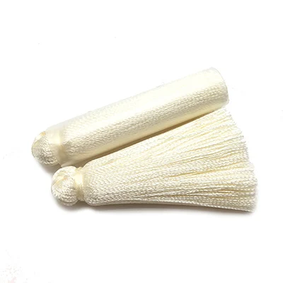 CHENGRUI L154, 4 см, с кисточками, шелковые кисточки, щетка для штор, ремесло, бахрома, шелк, фурнитура для серег, занавески, тени для век, шторы, 4 шт./пакет - Цвет: L15402