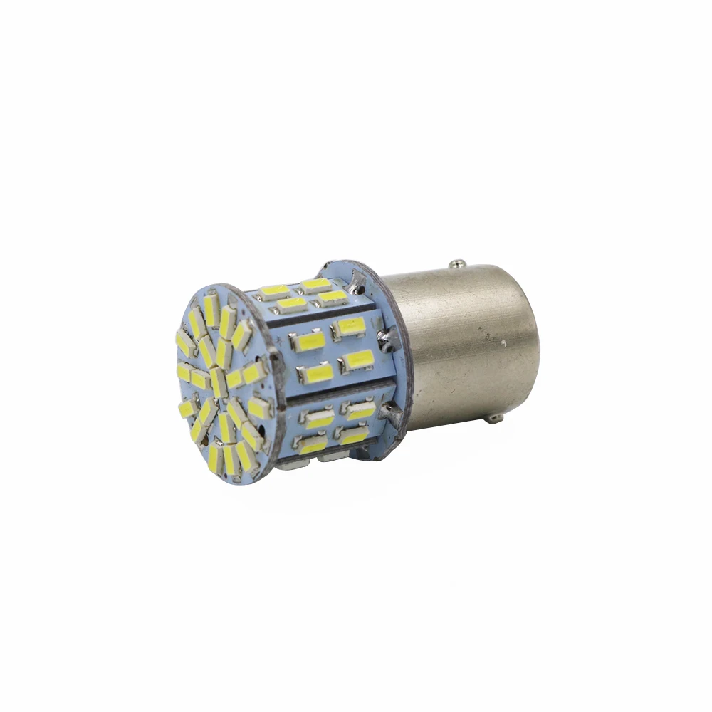 YSY 10X супер яркий BA15S 1156 P21W 50SMD 3014 50 Led SMD автомобильный стоп-сигнал поворотники