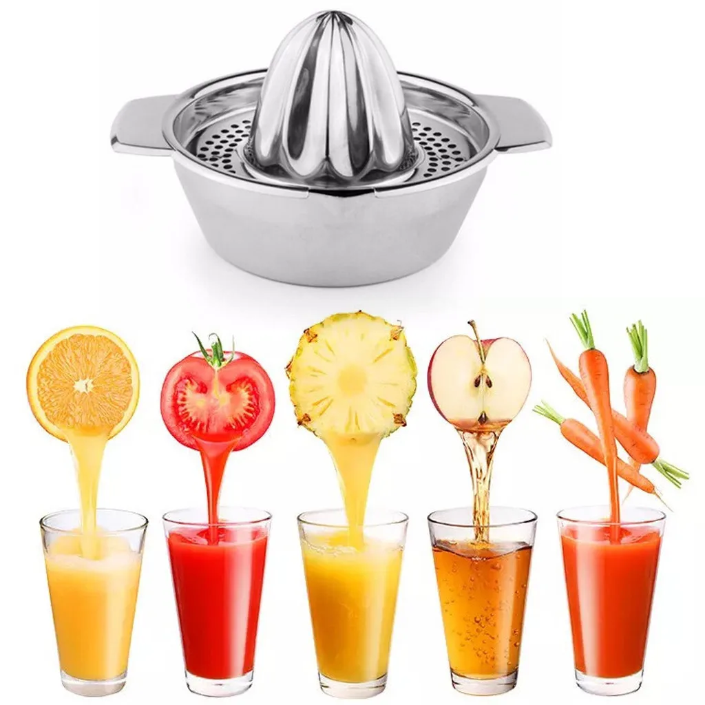 Mini Juicer Handhold Orange Lemon Juice Maker Stainless Steel Manual Squeezer Press Citrus Home Appliances #15 | Дом и сад