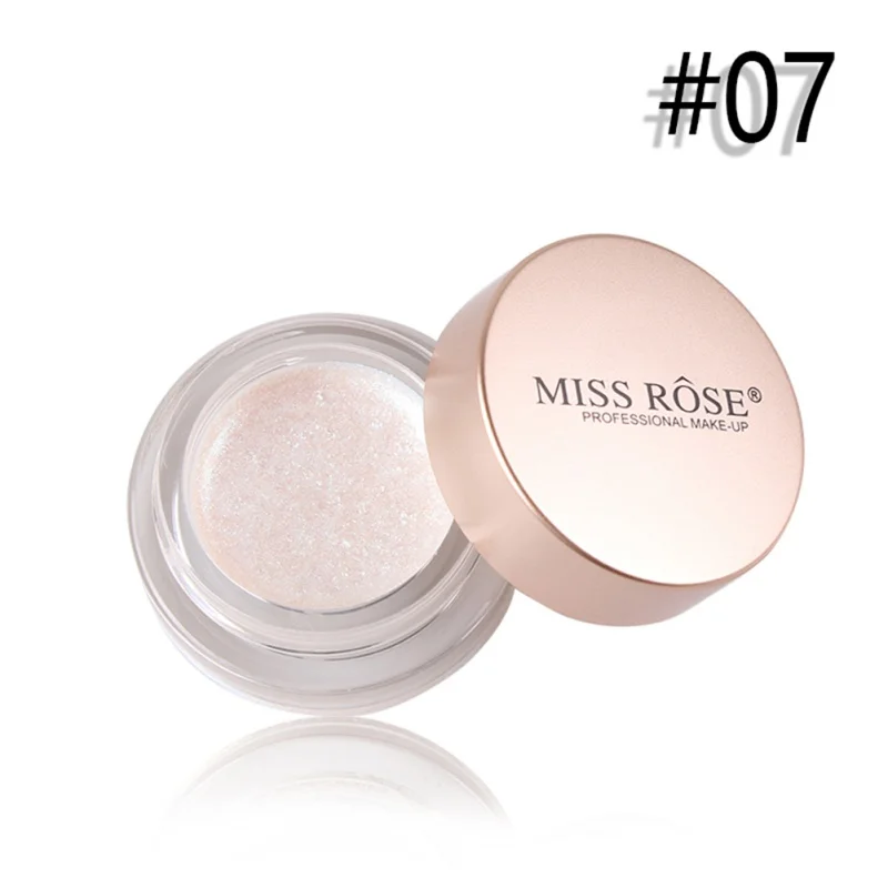 M7 Miss Rose блестящие тени для век мерцающие тени для глаз с металлическим отливом макияж красочные Jin Cong тени для век - Цвет: M7