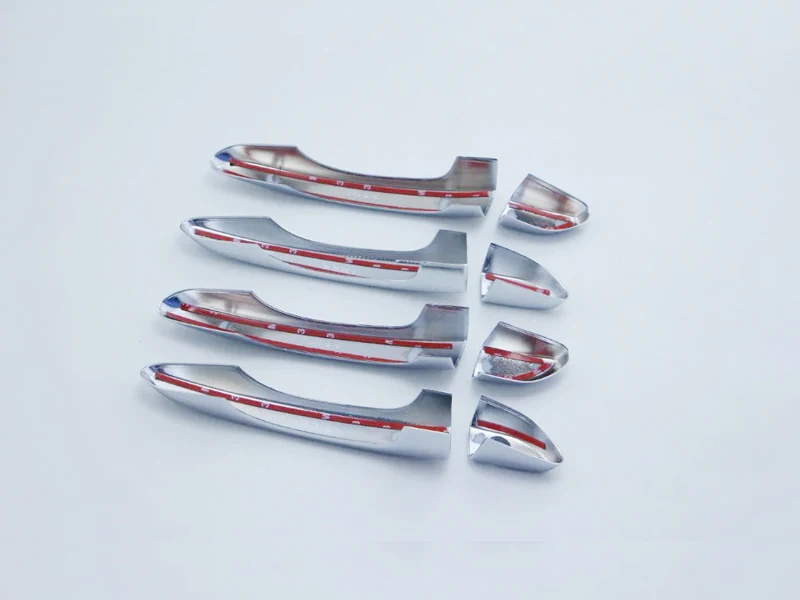 

Left Handle Drive Glossy Ordinary Door Handle Trim Cover 8pcs For Hyundai Tucson Car Styling Accessoies 2016 2017 2018 2019