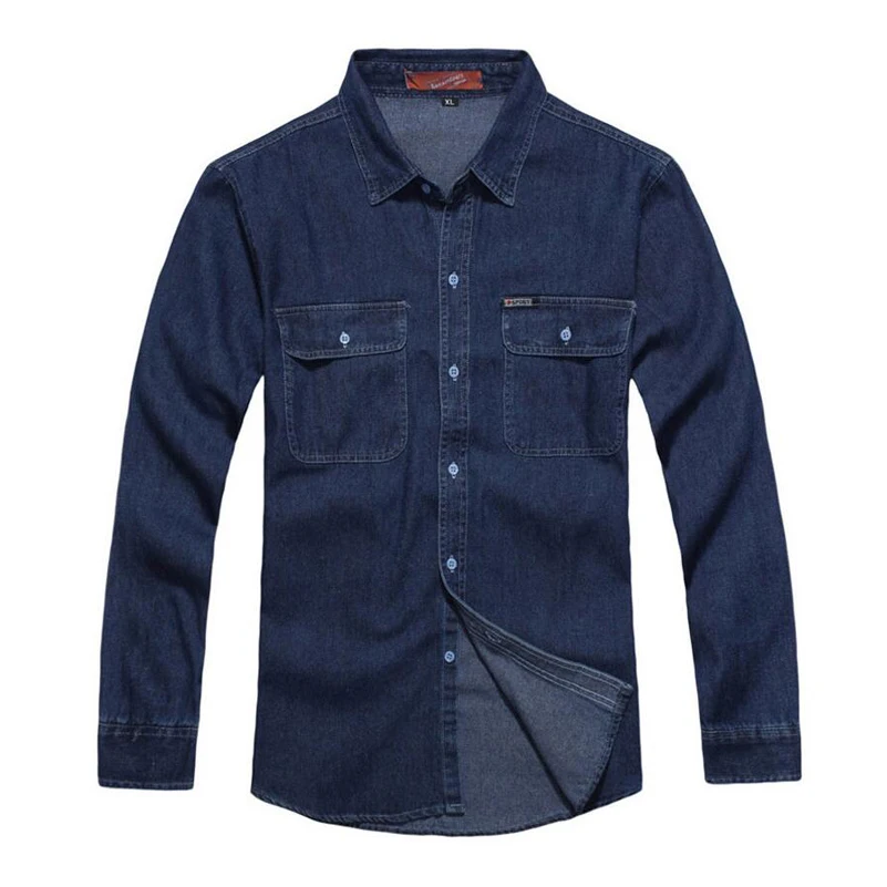 Новое поступление 2017 года Джинсы для женщин синий Рубашки мальчиков мужская с