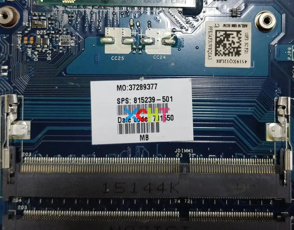 Для HP 15-AC серии 15T-AC000 815239-001 815239-501 815239-601 i3-4005U LA-C701P ноутбук материнская плата