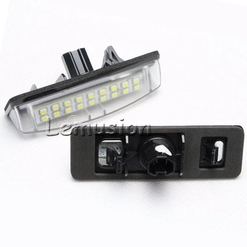 1 пара светодиодный светильник для номерного знака автомобиля 12 в белый SMD Toyota